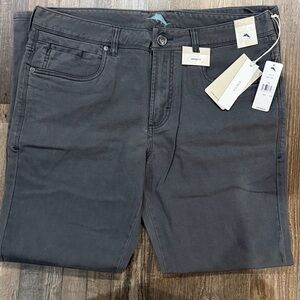 Tommy Bahama Men's Dark Gray Vintage Fit Casual Jeans